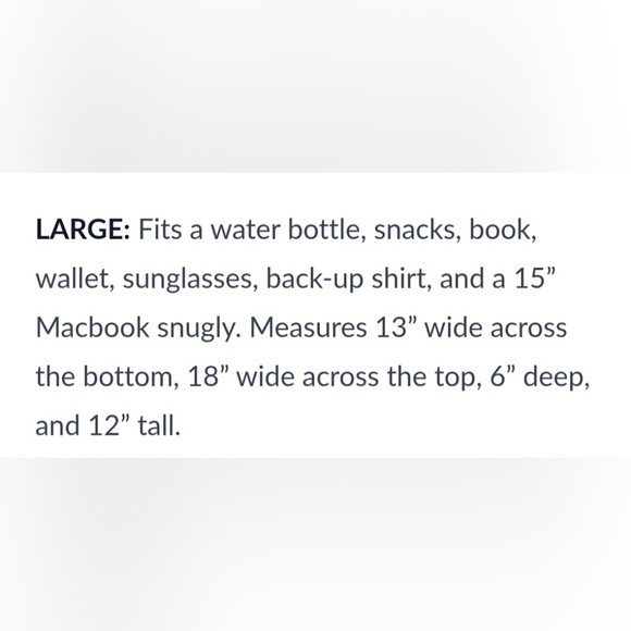 Portland Leather Goods Large Zipper Tote Storm/Tan - Picture 13 of 13